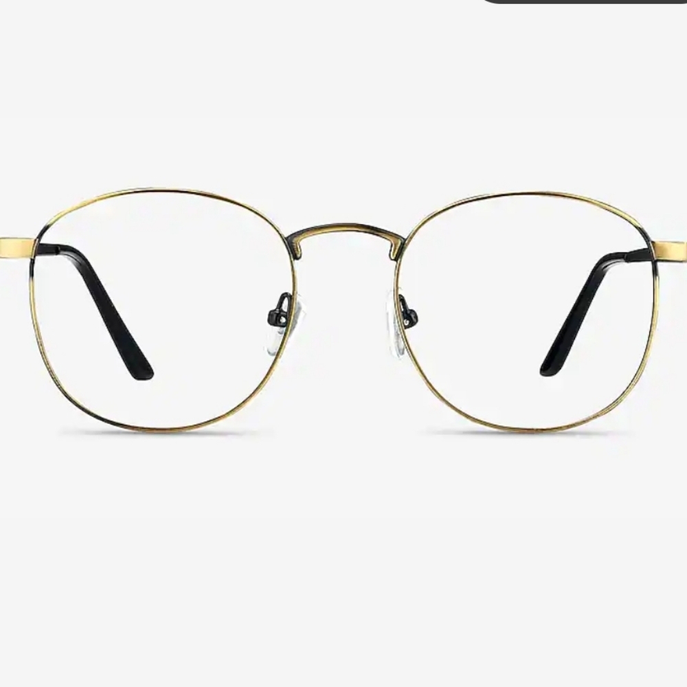 St Michel Round Bronze Eyeglasses